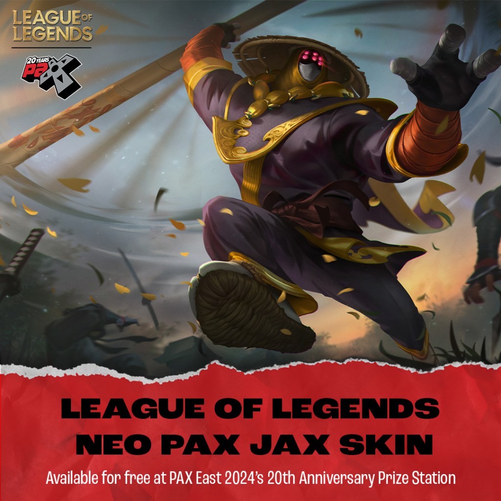 League of Legends Neo PAX Jax Skin